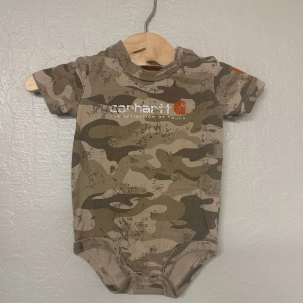 $12 carhartt camo onesie 9M Zara‎ Janie and Jack Hanna Andersson Mini Boden